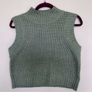 NWOT Jessica Simpson Sage Green Sweater Tank